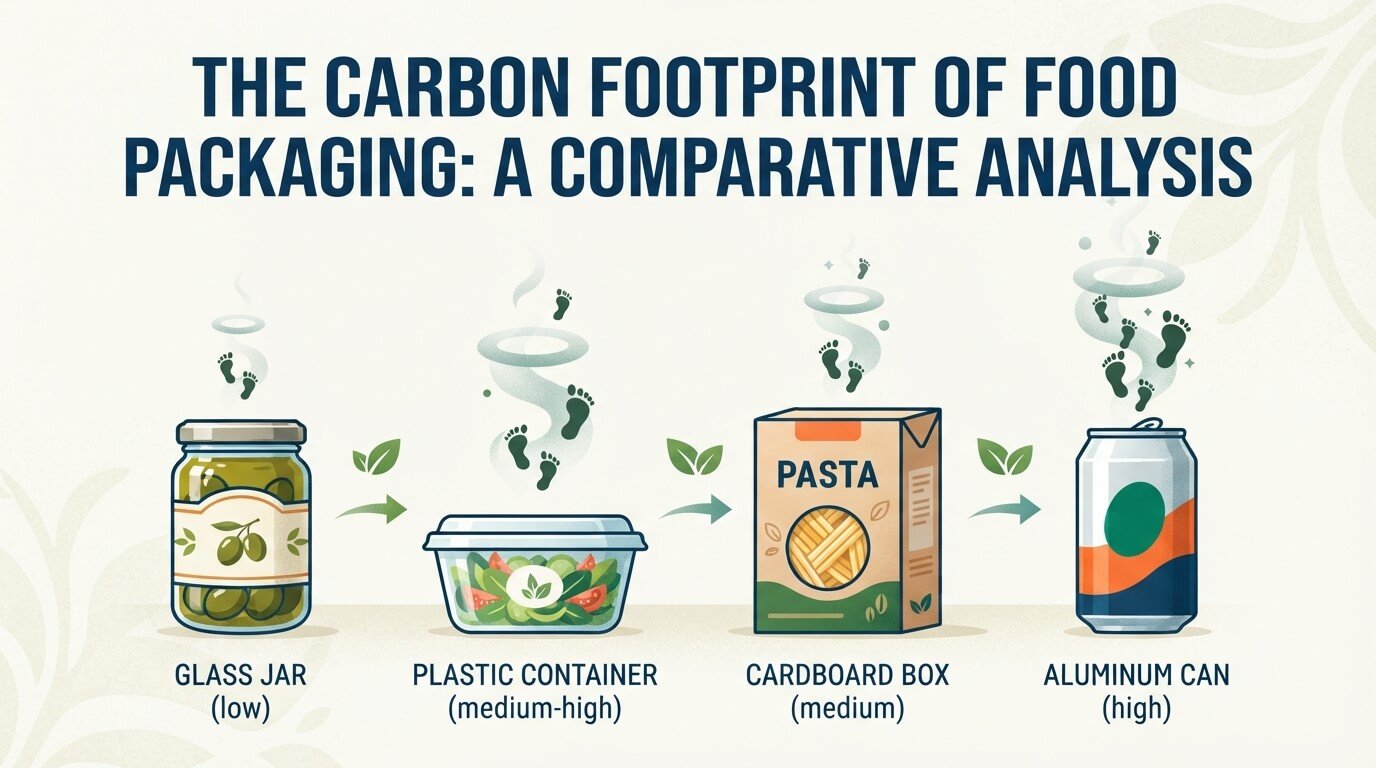 The Carbon Footprint of Food Packaging: A Comparative Analysis