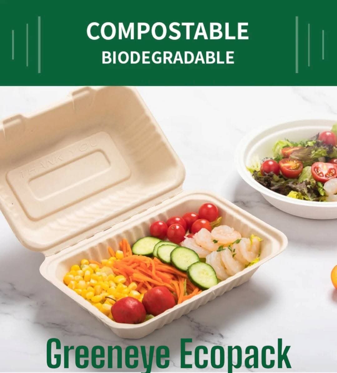 Container 900ml Single
